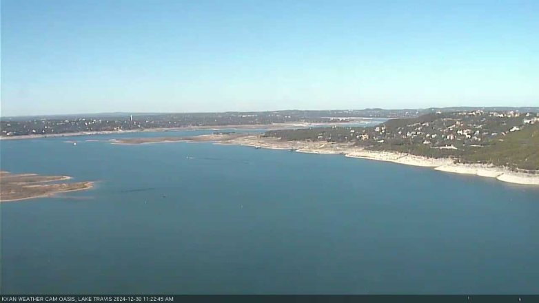 Lake Travis webcam, December 30, 2024 11:25 AM CT