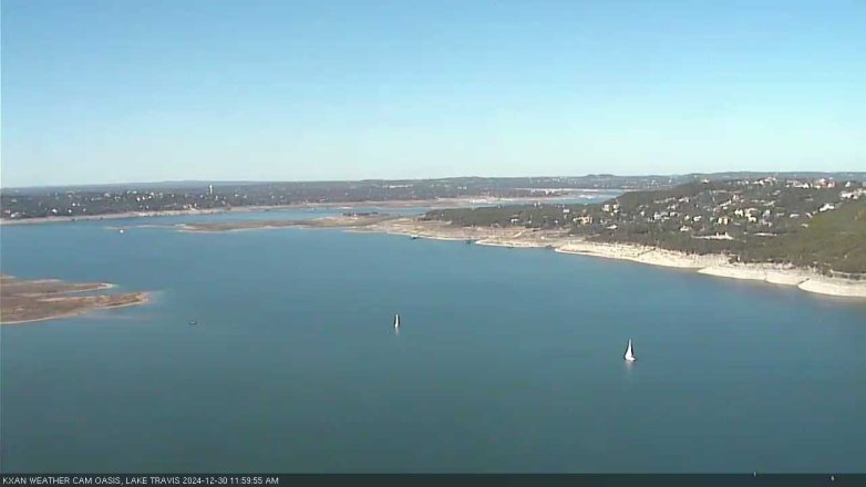 Lake Travis webcam, December 30, 2024 12:00 PM CT