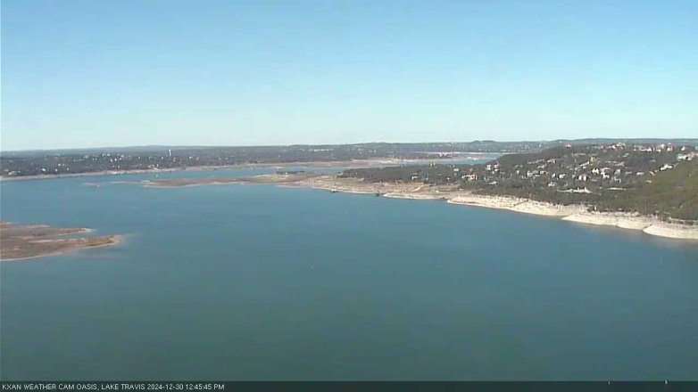Lake Travis webcam, December 30, 2024 12:45 PM CT