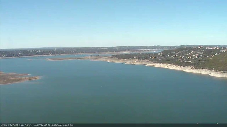 Lake Travis webcam, December 30, 2024 1:00 PM CT