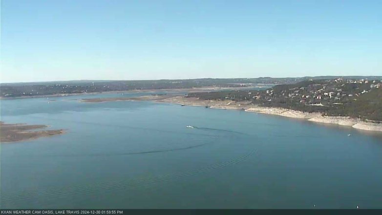 Lake Travis webcam, December 30, 2024 2:00 PM CT