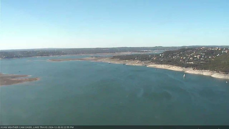 Lake Travis webcam, December 30, 2024 2:25 PM CT