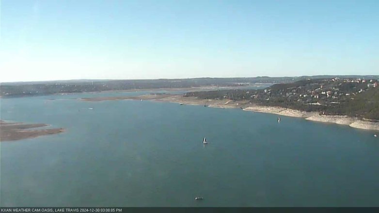 Lake Travis webcam, December 30, 2024 3:00 PM CT
