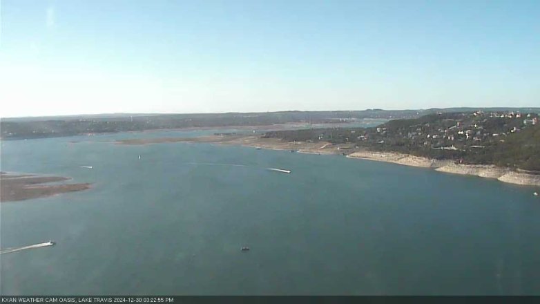 Lake Travis webcam, December 30, 2024 3:25 PM CT