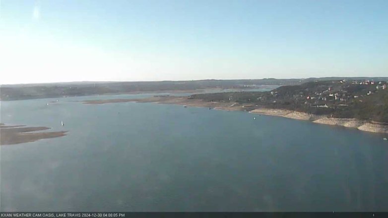 Lake Travis webcam, December 30, 2024 4:00 PM CT