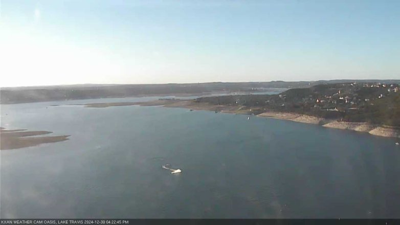 Lake Travis webcam, December 30, 2024 4:25 PM CT