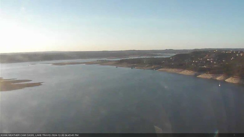 Lake Travis webcam, December 30, 2024 4:45 PM CT