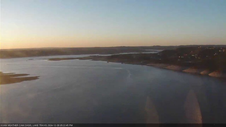 Lake Travis webcam, December 30, 2024 5:25 PM CT