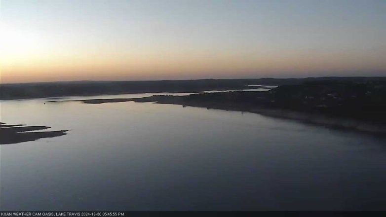 Lake Travis webcam, December 30, 2024 5:45 PM CT