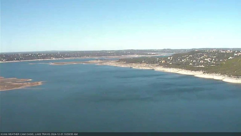 Lake Travis webcam, December 31, 2024 11:00 AM CT