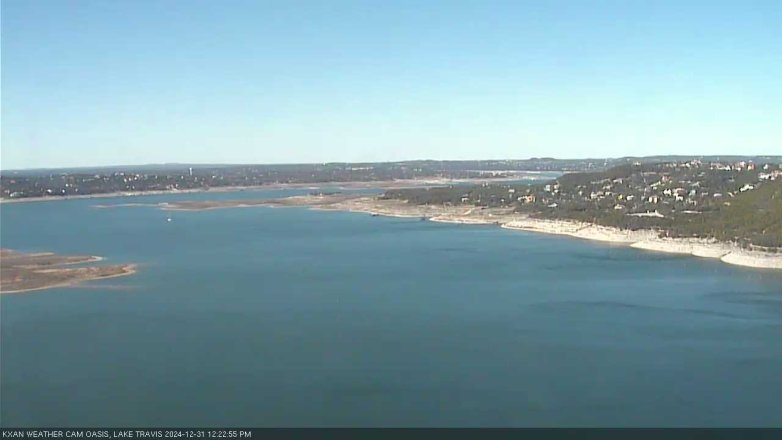 Lake Travis webcam, December 31, 2024 12:25 PM CT