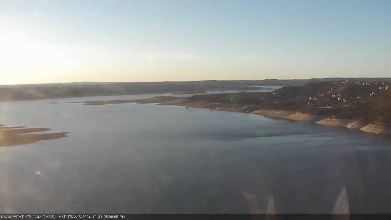 Lake Travis webcam, December 31, 2024 5:00 PM CT