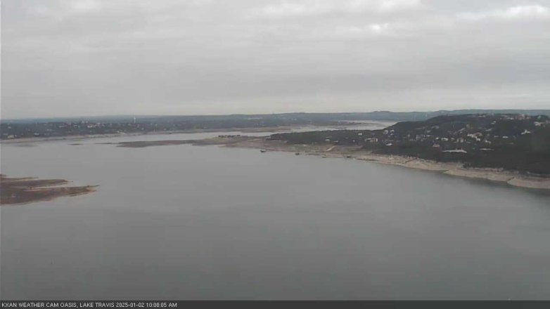 Lake Travis webcam, January 2, 2025 10:00 AM CT