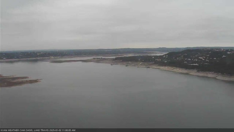 Lake Travis webcam, January 2, 2025 11:00 AM CT
