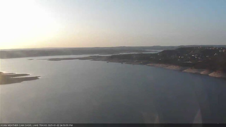 Lake Travis webcam, January 2, 2025 5:00 PM CT