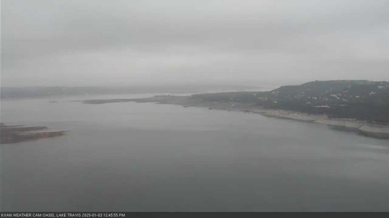 Lake Travis webcam, January 3, 2025 12:45 PM CT