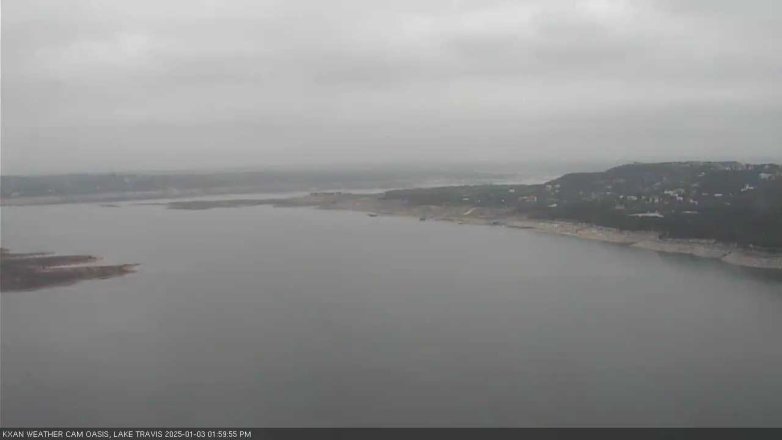 Lake Travis webcam, January 3, 2025 2:00 PM CT