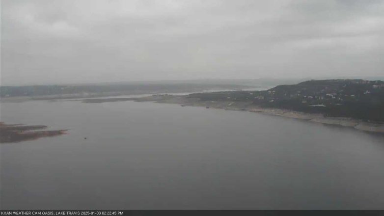 Lake Travis webcam, January 3, 2025 2:25 PM CT