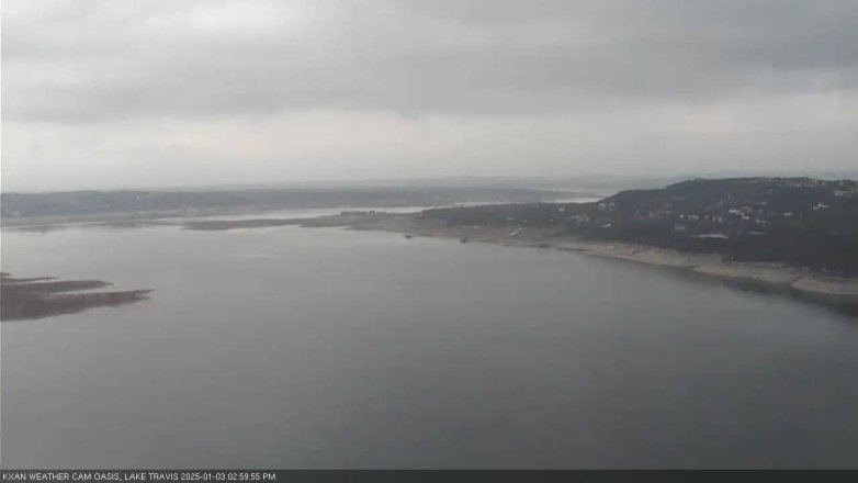 Lake Travis webcam, January 3, 2025 3:00 PM CT