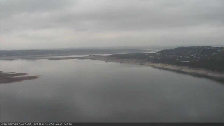 Lake Travis webcam, January 3, 2025 3:25 PM CT