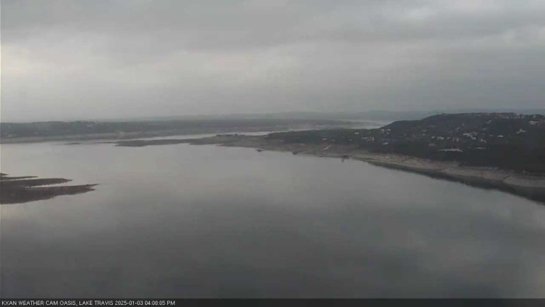 Lake Travis webcam, January 3, 2025 4:00 PM CT