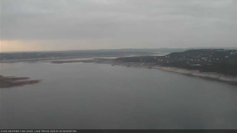 Lake Travis webcam, January 3, 2025 5:00 PM CT