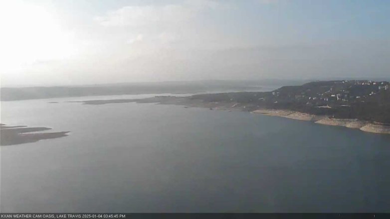Lake Travis webcam, January 4, 2025 3:45 PM CT