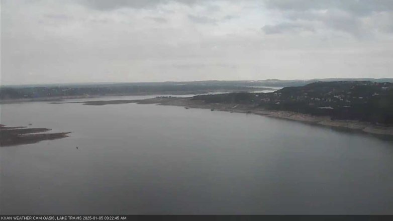 Lake Travis webcam, January 5, 2025 9:25 AM CT