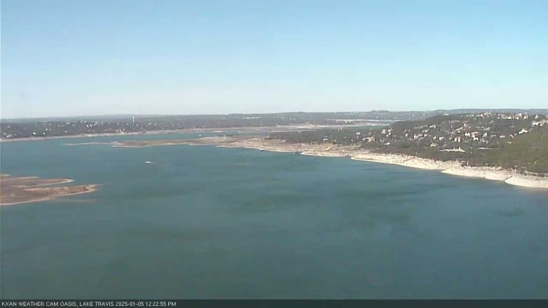 Lake Travis webcam, January 5, 2025 12:25 PM CT