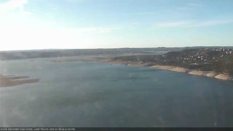 Lake Travis webcam, January 5, 2025 4:25 PM CT