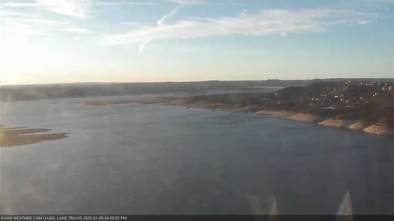 Lake Travis webcam, January 5, 2025 5:00 PM CT