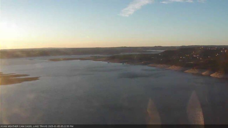 Lake Travis webcam, January 5, 2025 5:25 PM CT