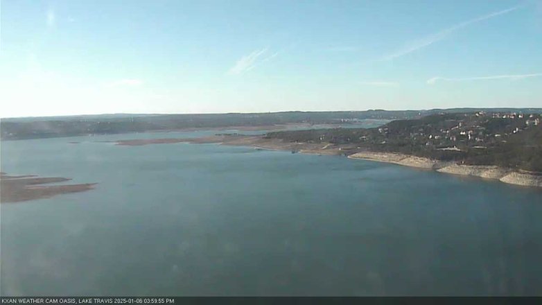 Lake Travis webcam, January 6, 2025 4:00 PM CT