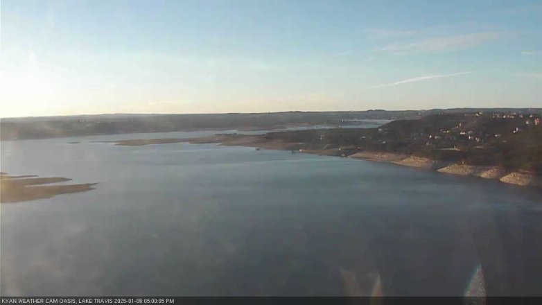 Lake Travis webcam, January 6, 2025 5:00 PM CT