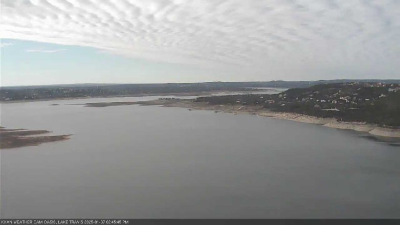 Lake Travis webcam, January 7, 2025 2:45 PM CT