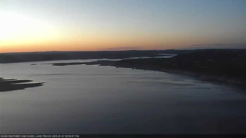 Lake Travis webcam, January 7, 2025 6:00 PM CT