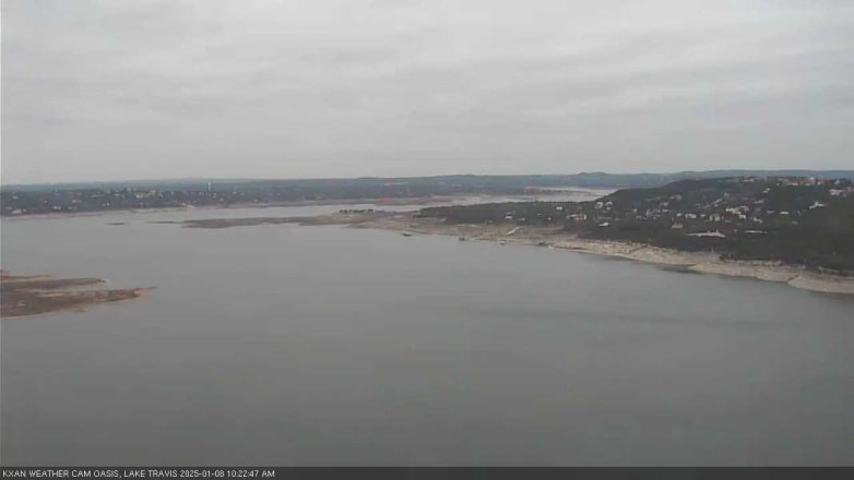 Lake Travis webcam, January 8, 2025 10:25 AM CT