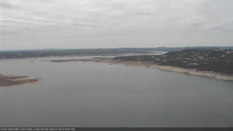 Lake Travis webcam, January 8, 2025 2:00 PM CT