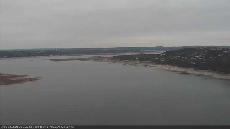 Lake Travis webcam, January 8, 2025 4:00 PM CT