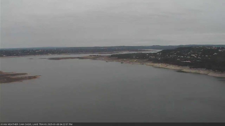 Lake Travis webcam, January 8, 2025 4:25 PM CT