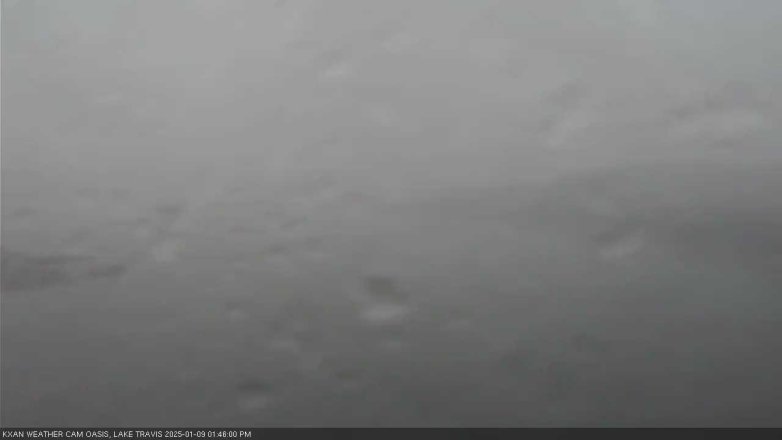 Lake Travis webcam, January 9, 2025 1:45 PM CT