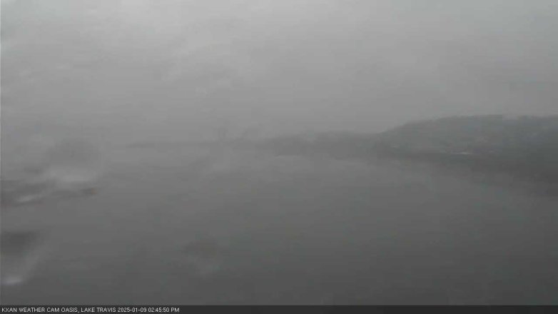 Lake Travis webcam, January 9, 2025 2:45 PM CT