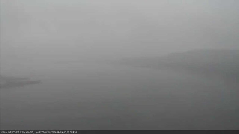 Lake Travis webcam, January 9, 2025 3:00 PM CT