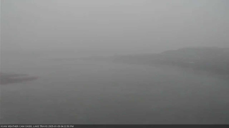 Lake Travis webcam, January 9, 2025 4:25 PM CT