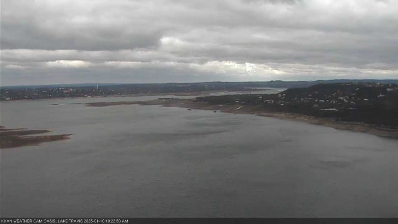 Lake Travis webcam, January 10, 2025 10:25 AM CT