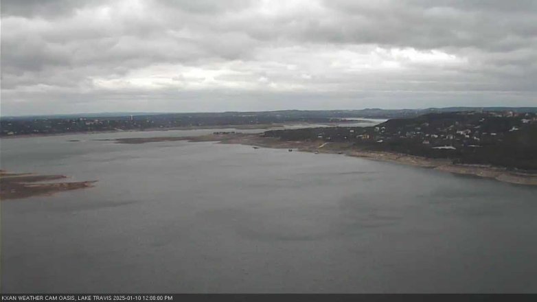 Lake Travis webcam, January 10, 2025 12:00 PM CT