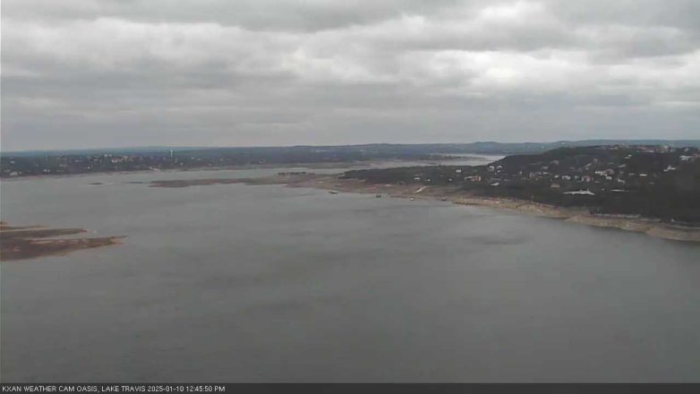 Lake Travis webcam, January 10, 2025 12:45 PM CT