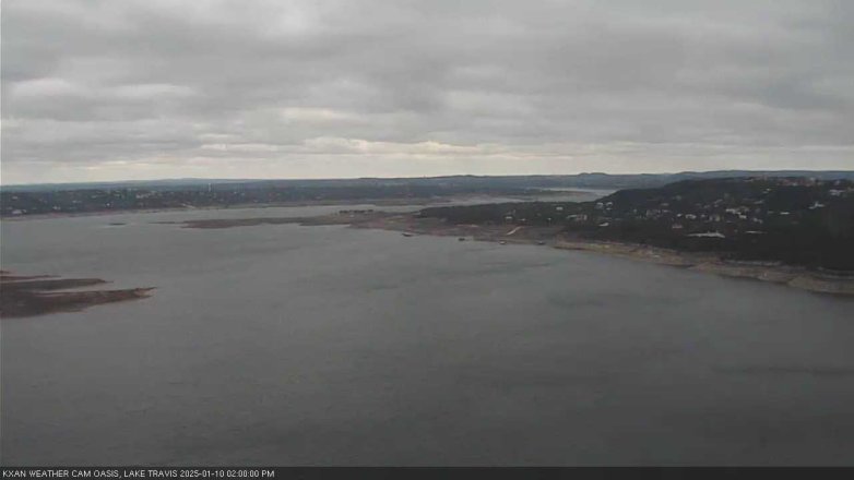 Lake Travis webcam, January 10, 2025 2:00 PM CT