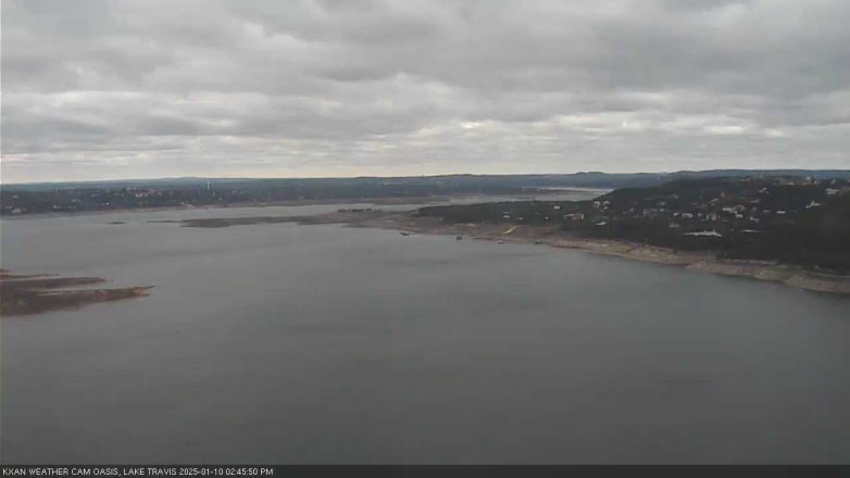 Lake Travis webcam, January 10, 2025 2:45 PM CT