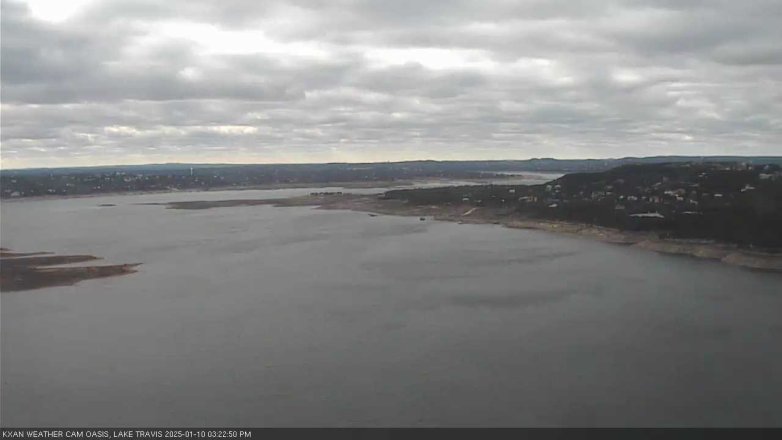 Lake Travis webcam, January 10, 2025 3:25 PM CT